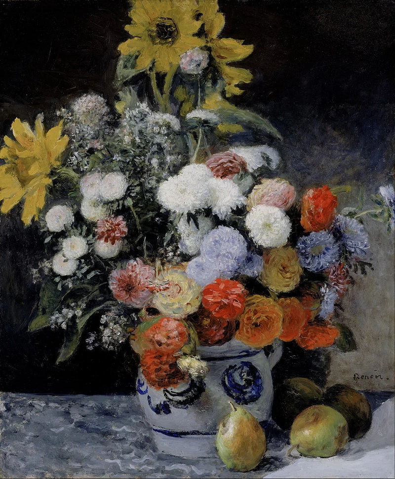 Natura morta con fiori - 1869